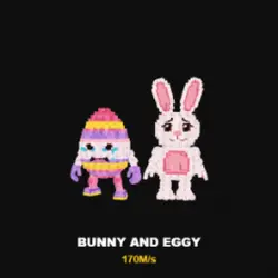 Bunny and Eggy 170M s (Секретный персонаж) — Roblox, лот №222219