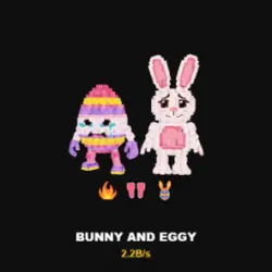 Bunny and Eggy 2.2B s (Секретный персонаж) — Roblox, лот №222223