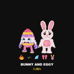 Bunny and Eggy 3.3B s (Секретный персонаж) — Roblox, лот №222229