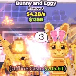 Bunny and Eggy 4.2B s Secret (Секретный персонаж) — Roblox, лот №222231