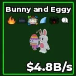 Bunny and eggy 4.8B s Clean Trait Ahyar (Секретный персонаж) — Roblox, лот №222232