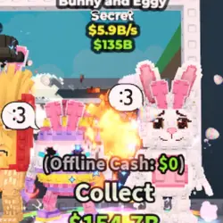 Bunny and Eggy 5.9B S (Easter + Bunny + 8 Traits) #Y6PC1L (… — Roblox, лот №222236