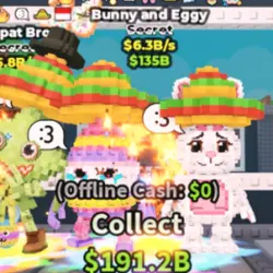 Bunny and Eggy 6.3B S (Bunny + 8 Traits) #E3TK9C (Секретный… — Roblox, лот №222240