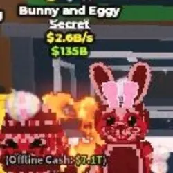 Bunny and Eggy Bloodrot $2.6B S (Секретный персонаж) — Roblox, лот №222247