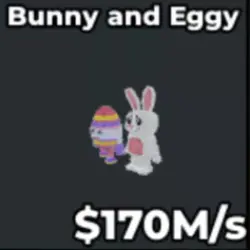 Bunny and Eggy Instan (Секретный персонаж) — Roblox, лот №222250
