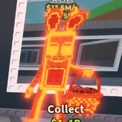 Bunny Bunny Bunny Sahur - 13.5 M s - Lava (Секретный персон… — Roblox, лот №222257