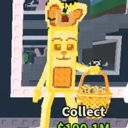 Bunny Bunny Bunny Sahur GOLD (Секретный персонаж) — Roblox, лот №222276