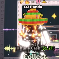 Bunny Ears! Very RARE [Yin Yang] DJ Panda 463.7M s Taco, Fi… — Roblox, лот №222281