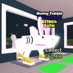 Bunny Tralala 270K s - God (Brainrot God персонаж) — Roblox, лот №222288
