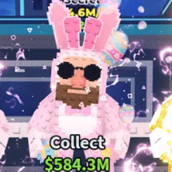 Buntteo 4.6 M s Bunny ears (Секретный персонаж) — Roblox, лот №222316
