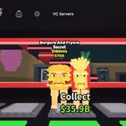BURGURO & FRYURO (Секретный персонаж) — Roblox, лот №222348