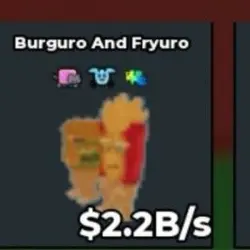 Burguro and fryguro 2b2 (Секретный персонаж) — Roblox, лот №222355