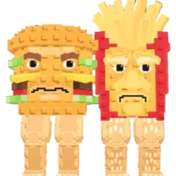 Burguro And Fryuro $150M s Clean Traits (Секретный персонаж) — Roblox, лот №222358