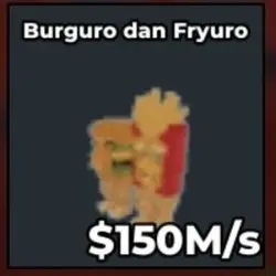 Burguro and Fryuro (Basic) 150M s (Секретный персонаж) — Roblox, лот №222362
