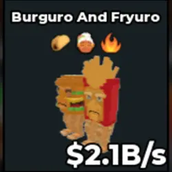 Burguro And Fryuro (f01841) (Секретный персонаж) — Roblox, лот №222364