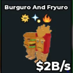 Burguro And Fryuro (f02336) (Секретный персонаж) — Roblox, лот №222367