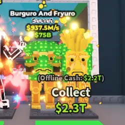 Burguro and Fryuro (Lucky Trait) Gold 937MS Burguro and Fry… — Roblox, лот №222369