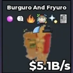 Burguro and Fryuro - [$5.1B s] - 9 Traits(clean) (Секретный… — Roblox, лот №222378