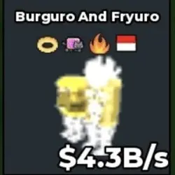Burguro and Fryuro - [4.3B s] - Divine - Halo+ 3 Traits (Се… — Roblox, лот №222379