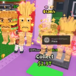 Burguro and Fryuro 1,2B (Секретный персонаж) — Roblox, лот №222381