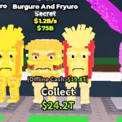 Burguro And Fryuro 1.2B s (Секретный персонаж) — Roblox, лот №222385