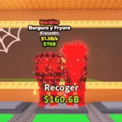Burguro And Fryuro 1.3B s Cursed (Секретный персонаж) — Roblox, лот №222389