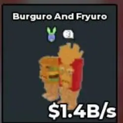 Burguro and Fryuro 1.4B S EGG Traits Wann (Секретный персон… — Roblox, лот №222391