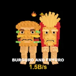 Burguro And Fryuro 1.5B s Exclusive - Ultra Rare (Секретный… — Roblox, лот №222395
