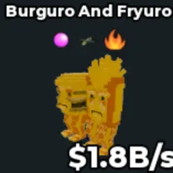 Burguro and Fryuro 1.8B s (Секретный персонаж) — Roblox, лот №222343