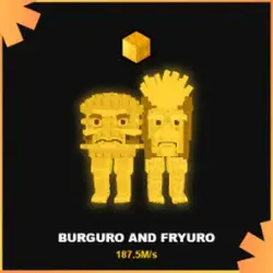 Burguro and Fryuro 187.5M s (Секретный персонаж) — Roblox, лот №222405