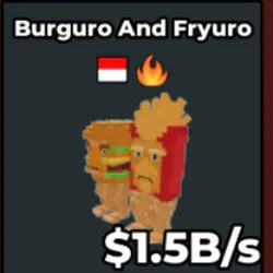 Burguro And Fryuro 1B5 sss (Секретный персонаж) — Roblox, лот №222407