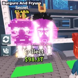 Burguro And Fryuro 2,4 B s (Секретный персонаж) — Roblox, лот №222410