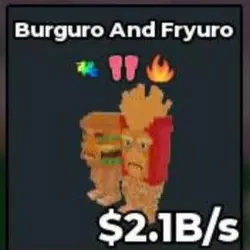 Burguro and Fryuro 2.1 B s - Quick (Секретный персонаж) — Roblox, лот №222413