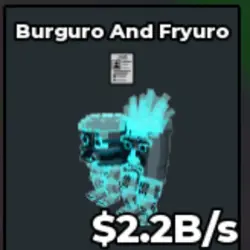 Burguro and Fryuro 2.2B s (Секретный персонаж) — Roblox, лот №222418