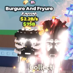 Burguro and Fryuro 2.2B s Yin Yang (Секретный персонаж) — Roblox, лот №222420