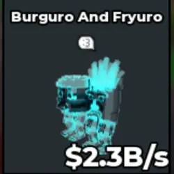 Burguro and Fryuro 2.3B s (Секретный персонаж) — Roblox, лот №222421
