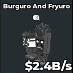 Burguro and Fryuro 2.4B s (Секретный персонаж) — Roblox, лот №222423
