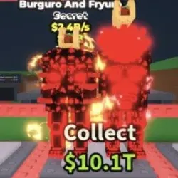 Burguro and Fryuro 2.4B s CURSED (Секретный персонаж) — Roblox, лот №222425