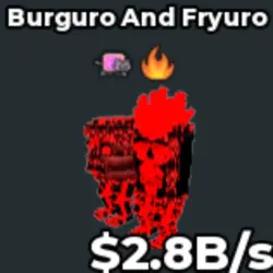 Burguro and Fryuro 2.8B s (Секретный персонаж) — Roblox, лот №222429