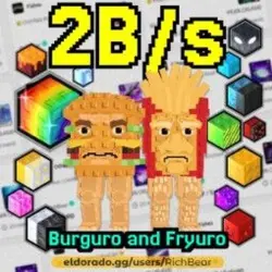 Burguro and Fryuro 2B s (Секретный персонаж) — Roblox, лот №222432
