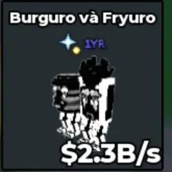 Burguro and Fryuro 2B3 s (Секретный персонаж) — Roblox, лот №222433