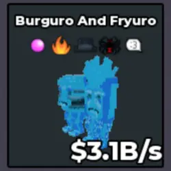 Burguro and Fryuro 3.1B s (Секретный персонаж) — Roblox, лот №222436