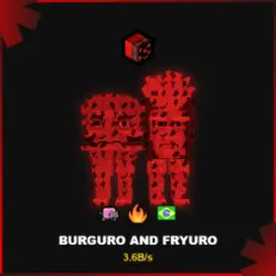 Burguro And Fryuro 3.6B s Cursed (Секретный персонаж) — Roblox, лот №222445