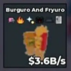 Burguro and Fryuro 3.6B s Good Trait RAF (Секретный персона… — Roblox, лот №222447