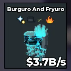 Burguro and Fryuro 3.7B s (Секретный персонаж) — Roblox, лот №222448
