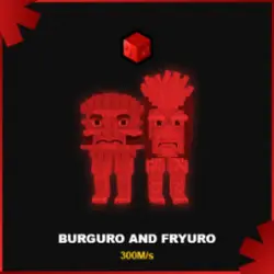 Burguro And Fryuro 300M s Bloodrot (Секретный персонаж) — Roblox, лот №222451
