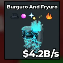 Burguro and Fryuro 4.2B s (Секретный персонаж) — Roblox, лот №222454