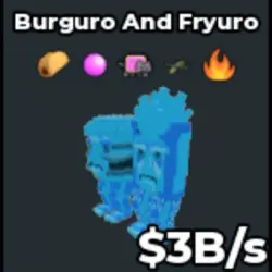 Burguro and Fryuro 409 (Секретный персонаж) — Roblox, лот №222461