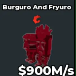 Burguro And Fryuro 437 (Секретный персонаж) — Roblox, лот №222462