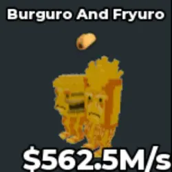 Burguro and Fryuro 497 (Секретный персонаж) — Roblox, лот №222465